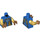 LEGO Blue Ajak Minifig Torso (973 / 76382)