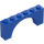 레고 파란색 아치 1 x 6 x 2 중간 두께의 상단 (15254)