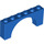 LEGO Blue Arch 1 x 6 x 2 Medium Thickness Top (15254)