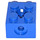 LEGO Blauw Arm Houder Steen 2 x 2 met Gat