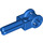 LEGO Blauw As 1.5 met Haakse As Connector (6553)