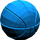 LEGO Blauw Basketball (43702)