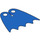 LEGO Blau Batman Umhang mit 5 Punkten und normaler Stoff (21845 / 56630)