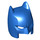 LEGO Blue Batman Cowl Mask with Short Ears and Open Chin (18987)