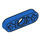 LEGO Bleu Faisceau 3 x 0.5 Mince avec Essieu des trous (6632 / 65123)