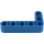 LEGO Blå Bjælke 3 x 5 Bøjet 90 grader, 3 og 5 Huller (32526 / 43886)