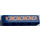 LEGO Blue Beam 5 with Blue and Orange Stripes Sticker (32316)