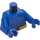 LEGO Blue Beast Minifig Torso (973 / 76382)