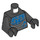 LEGO Blue Beetle Minifig Torso (973 / 76382)