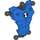 LEGO Blau Ben 10 Torso Platte 7 x 9 x 3 (89469)