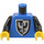 LEGO Blue Black Falcon Torso Assembly (973)