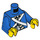 LEGO Blau Bluecoat Soldier Minifig Torso (973 / 76382)
