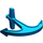 LEGO Blauw Boat Anchor (2564)