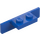 LEGO Blau Halterung 1 x 2 - 1 x 4 mit abgerundeten Ecken (2436 / 10201)