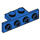 LEGO Blau Halterung 1 x 2 - 1 x 4 mit abgerundeten Ecken (2436 / 10201)