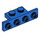 LEGO Blau Halterung 1 x 2 - 1 x 4 mit abgerundeten Ecken und quadratischen Ecken (28802)