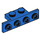 LEGO Blue Bracket 1 x 2 - 1 x 4 with Square Corners (2436)