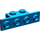 LEGO Bleu Support 1 x 2 - 1 x 4 avec coins carrés (2436)