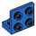 LEGO Blauw Beugel 1 x 2 - 2 x 2 Omhoog (99207)