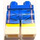 LEGO Blue Brawny Boxer Minifigure Hips and Legs (3815 / 12537)