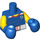 LEGO Blue Brawny Boxer Torso (973 / 97149)