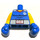LEGO Blue Brawny Boxer Torso (973 / 97149)