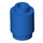LEGO Bleu Brique 1 x 1 Rond avec goujon ouvert (3062 / 30068)