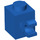 LEGO Blauw Steen 1 x 1 met Horizontale Klem (60476 / 65459)