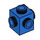 LEGO Blau Backstein 1 x 1 mit Bolzen auf Vier Sides (4733)