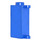 LEGO Blauw Steen 1 x 1 x 2 met Shutter Houder (3581)