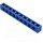 LEGO Blue Brick 1 x 10 with Holes (2730)