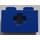 LEGO Bleu Brique 1 x 2 avec Essieu Trou (ouverture &#039;+&#039; et support de goujon inférieur) (32064)