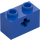 LEGO Blue Brick 1 x 2 with Axle Hole (&#039;X&#039; Opening) (32064)