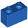 LEGO Blauw Steen 1 x 2 met buis aan de onderzijde (3004 / 93792)