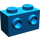 LEGO Blauw Steen 1 x 2 met Studs Aan Tegenoverliggende zijden (52107)