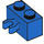 LEGO Blue Brick 1 x 2 with Vertical Clip (Gap in Clip) (30237)