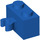 LEGO Blue Brick 1 x 2 with Vertical Clip (Open &#039;O&#039; clip) (42925 / 95820)
