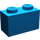 LEGO Blue Brick 1 x 2 without Bottom Tube (3065 / 35743)