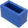LEGO Bleu Brique 1 x 2 sans tube à l&#039;intérieur (3065 / 35743)