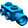 LEGO Bleu Brique 1 x 2 x 0.7 avec Goujons sur Sides (4595)