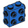 LEGO Bleu Brique 1 x 2 x 1.6 avec Côté et Fin Goujons (67329)