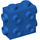 LEGO Blauw Steen 1 x 2 x 1.6 met Kant en Einde Studs (67329)