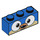 LEGO Blau Backstein 1 x 3 mit Prince Puppycorn Open Mouth mit Augen (3622 / 38289)