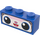 LEGO Blue Brick 1 x 3 with Smiling Unikitty Face (3622 / 17958)