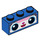 LEGO Blue Brick 1 x 3 with Smiling Unikitty Face (3622 / 17958)