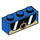 LEGO Blauw Steen 1 x 3 met Sunglasses (3622 / 39031)