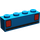 LEGO Blauw Steen 1 x 4 met Basic Auto Taillights (3010)