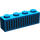 LEGO Blue Brick 1 x 4 with Black 15 Bars Grille (3010)