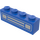 LEGO Blue Brick 1 x 4 with Chrome Silver Car Grille and Headlights (Printed) (3010 / 6146)