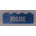 LEGO Blue Brick 1 x 4 with &quot;POLICE&quot; Sticker (3010)